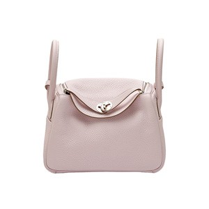 HERMES リンディ 26 トリヨンクレマンス モーヴペール シルバー金具 W刻印